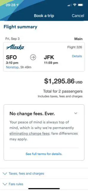 alsaka air vs AA business